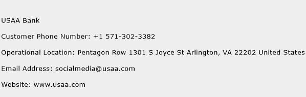 USAA Bank Phone Number Customer Service