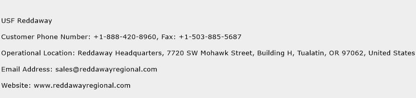 USF Reddaway Phone Number Customer Service