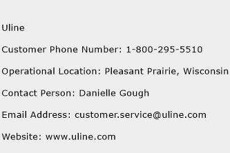 Uline Phone Number Customer Service