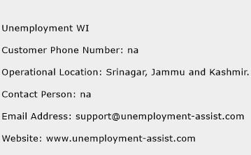 Unemployment WI Phone Number Customer Service