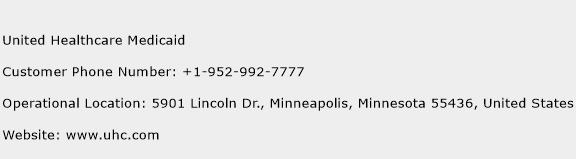 United Healthcare Medicaid Phone Number Customer Service