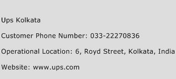 Ups Kolkata Phone Number Customer Service