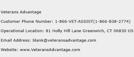 Veterans Advantage Phone Number Customer Service