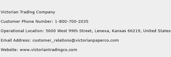 Victorian Trading Company Phone Number Customer Service