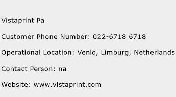 Vistaprint Pa Phone Number Customer Service