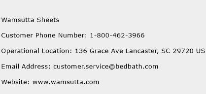 Wamsutta Sheets Phone Number Customer Service
