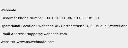 Webnode Phone Number Customer Service