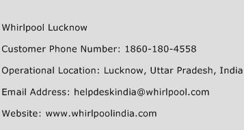 Whirlpool Lucknow Phone Number Customer Service