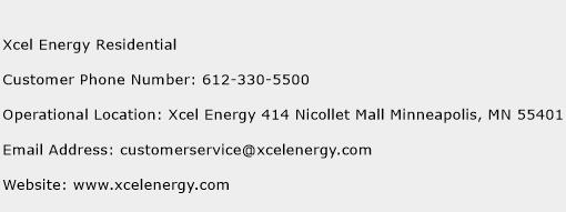 Xcel Energy Residential Contact Number | Xcel Energy Residential Customer Service Number | Xcel ...