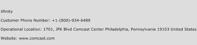 Xfinity Contact Number | Xfinity Customer Service Number | Xfinity Toll Free Number
