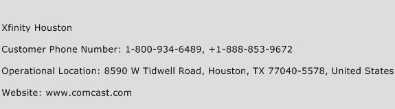 Xfinity Houston Phone Number Customer Service