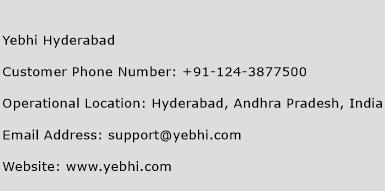 Yebhi Hyderabad Phone Number Customer Service