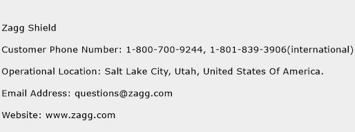 Zagg Shield Phone Number Customer Service